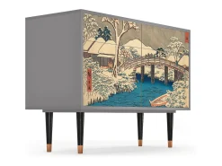 Aparador - 115x85x48 cm - BS4 - Katabira River, Gris