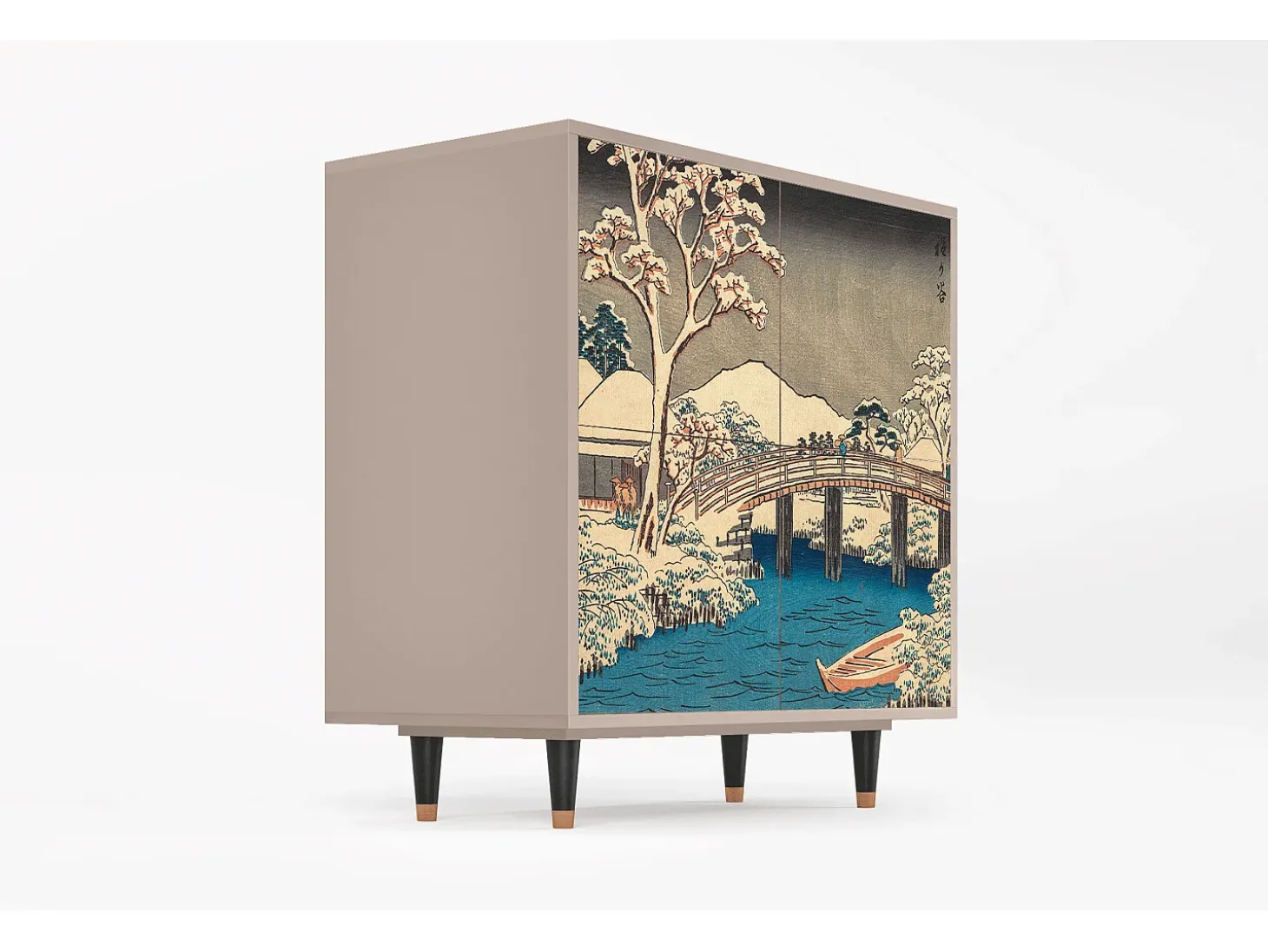 Aparador - 94x96x48 cm - BS3 - Katabira River, Latte