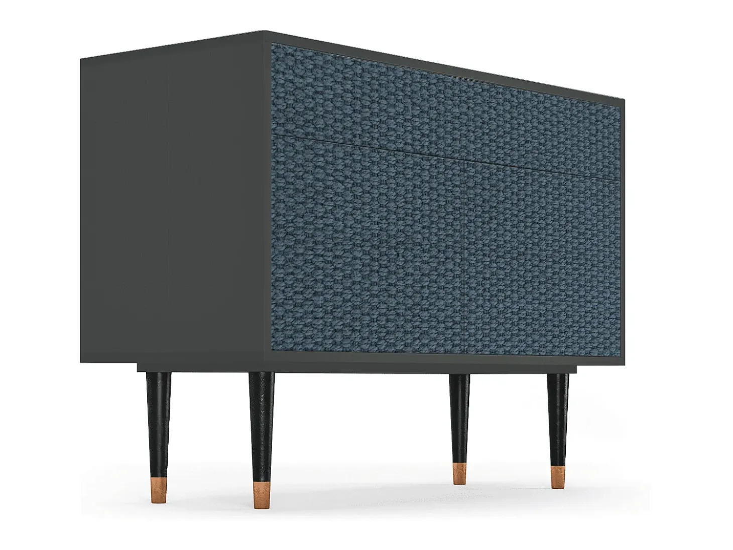 Aparador - 115x85x48 cm - BS4 - Knitted Pattern, Antracita