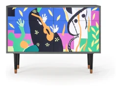 Aparador - 115x85x48 cm - BS4 - La Tristesse du Roi, Antracita