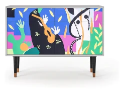 Aparador - 115x85x48 cm - BS4 - La Tristesse du Roi, Gris