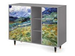 Aparador - 125x98x48 cm - BS2 - Landscape, Gris