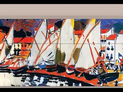 Aparador - 115x85x48 cm - BS4 - Le Séchage des voiles , Latte