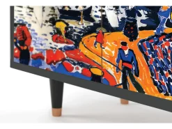 Aparador - 94x96x48 cm - BS3 - Le Séchage des voiles , Antracita