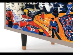 Aparador - 94x96x48 cm - BS3 - Le Séchage des voiles , Latte