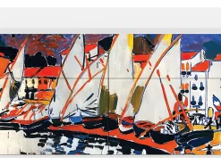Aparador - 115x85x48 cm - BS4 - Le Séchage des voiles , Blanco