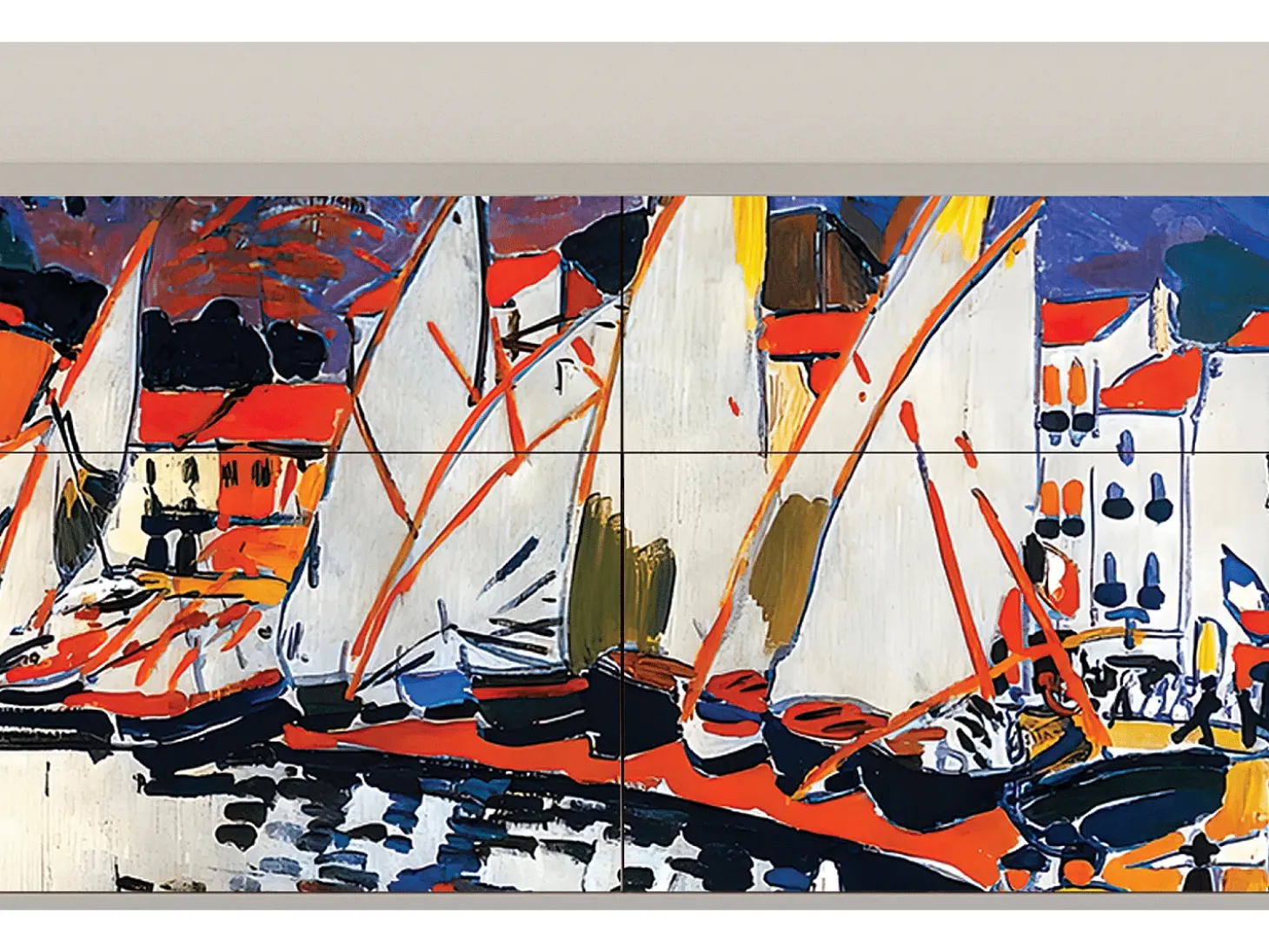 Aparador - 115x85x48 cm - BS4 - Le Séchage des voiles , Arena
