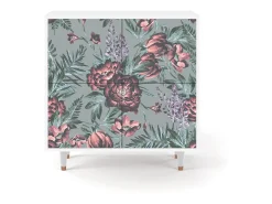 Aparador - 94x96x48 cm - BS3 - Light Peonies, Blanco