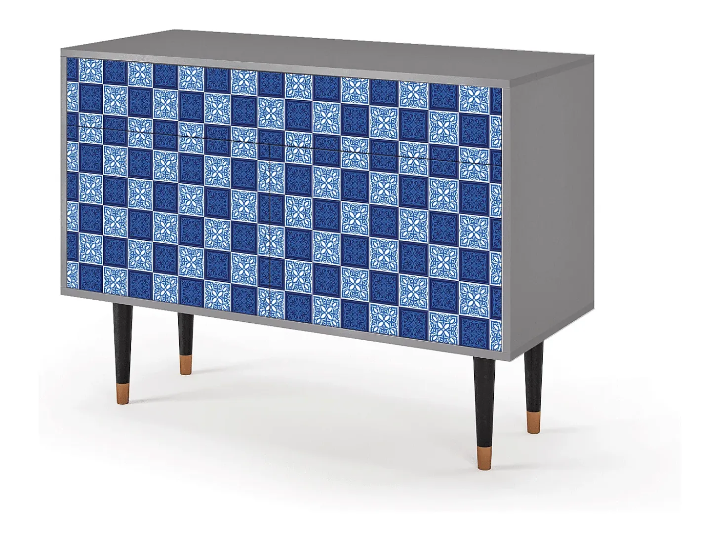 Aparador - 115x85x48 cm - BS4 - Light Path, Gris
