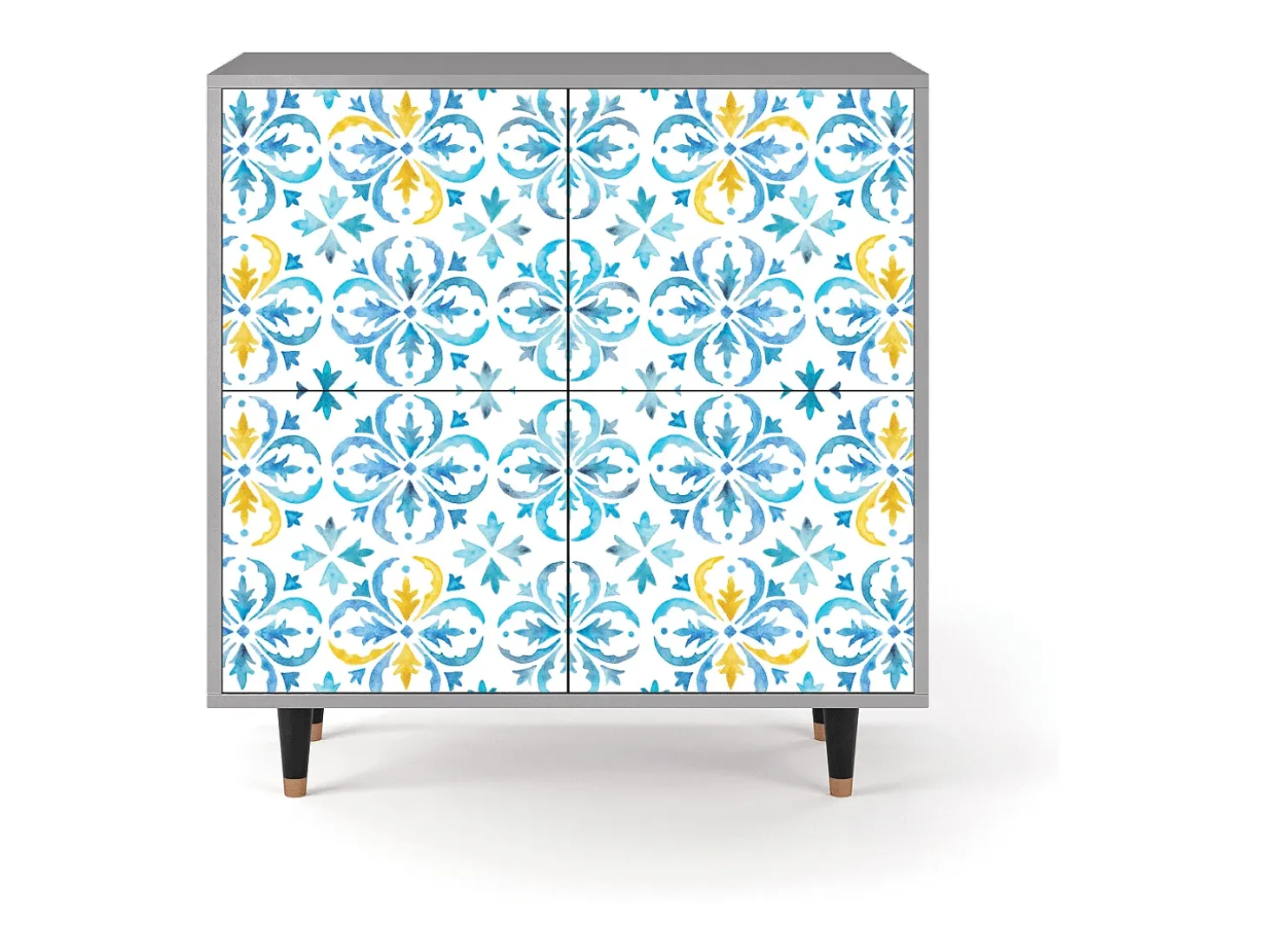 Aparador - 94x96x48 cm - BS3 - Lisbon Flover, Gris