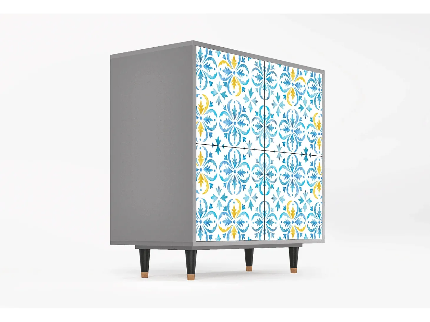 Aparador - 94x96x48 cm - BS3 - Lisbon Flover, Gris