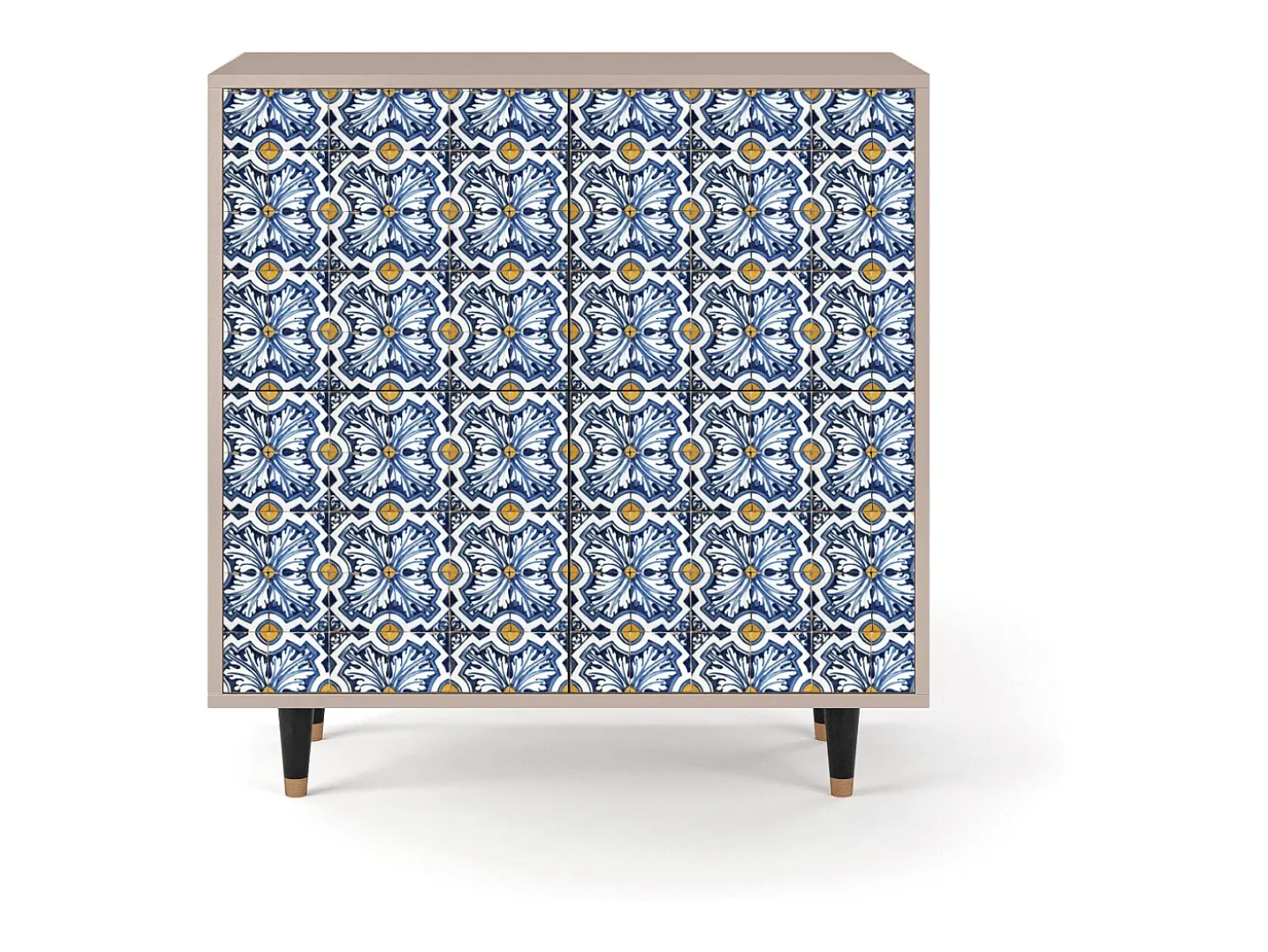 Aparador - 94x96x48 cm - BS3 - Lovely Cornflowers, Latte