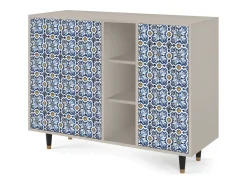 Aparador - 125x98x48 cm - BS2 - Lovely Cornflowers, Arena
