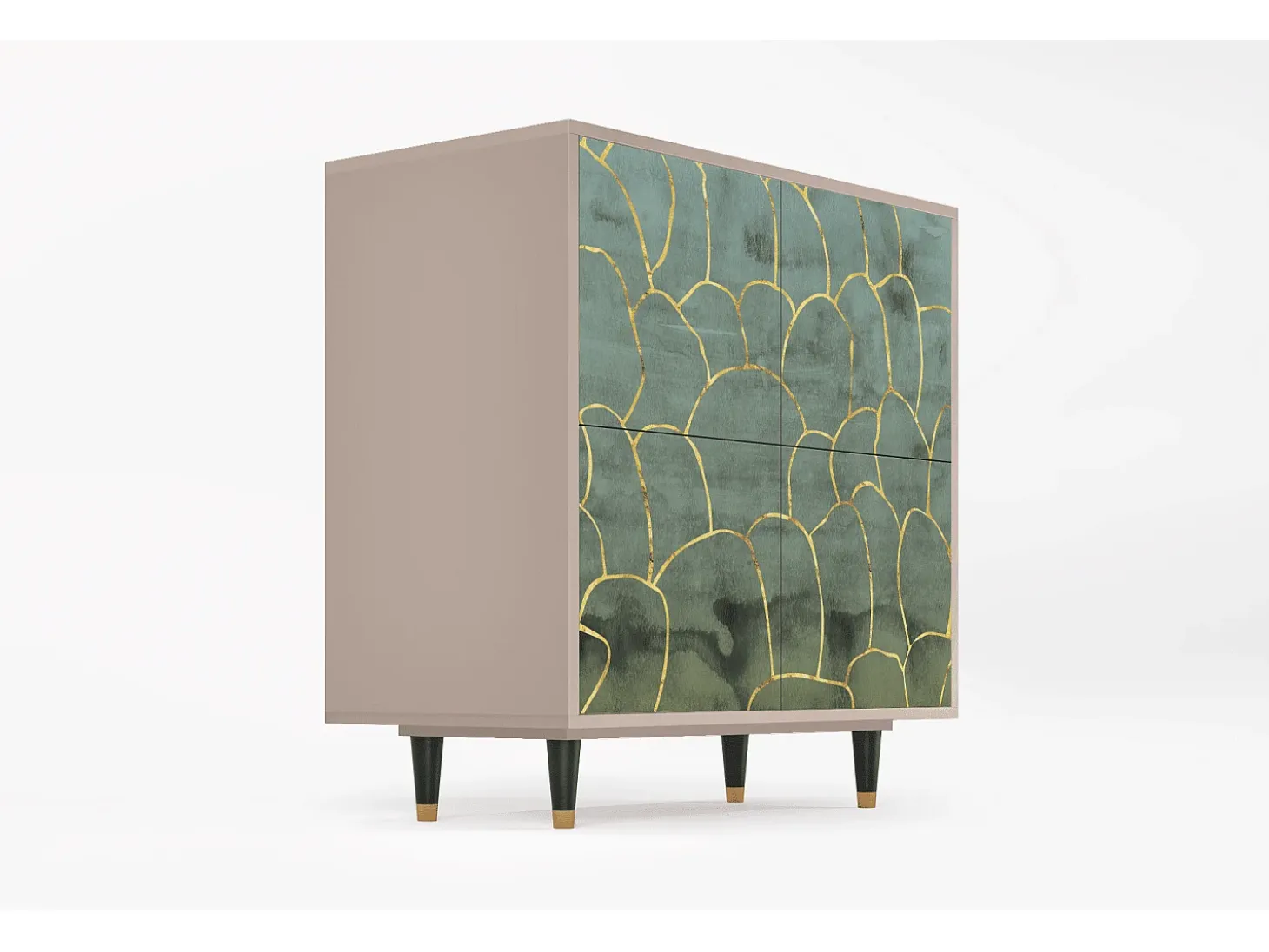 Aparador - 94x96x48 cm - BS3 - Magnificent Water Lily, Latte