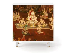 Aparador - 94x96x48 cm - BS3 - Malyavan, Blanco