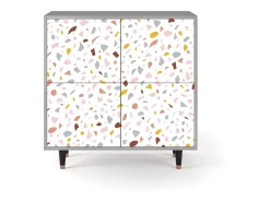 Aparador - 94x96x48 cm - BS3 - Marmelade Cheese, Gris
