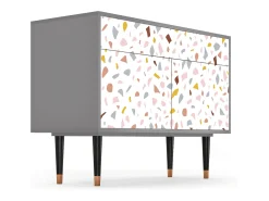 Aparador - 115x85x48 cm - BS4 - Marmelade Cheese, Gris
