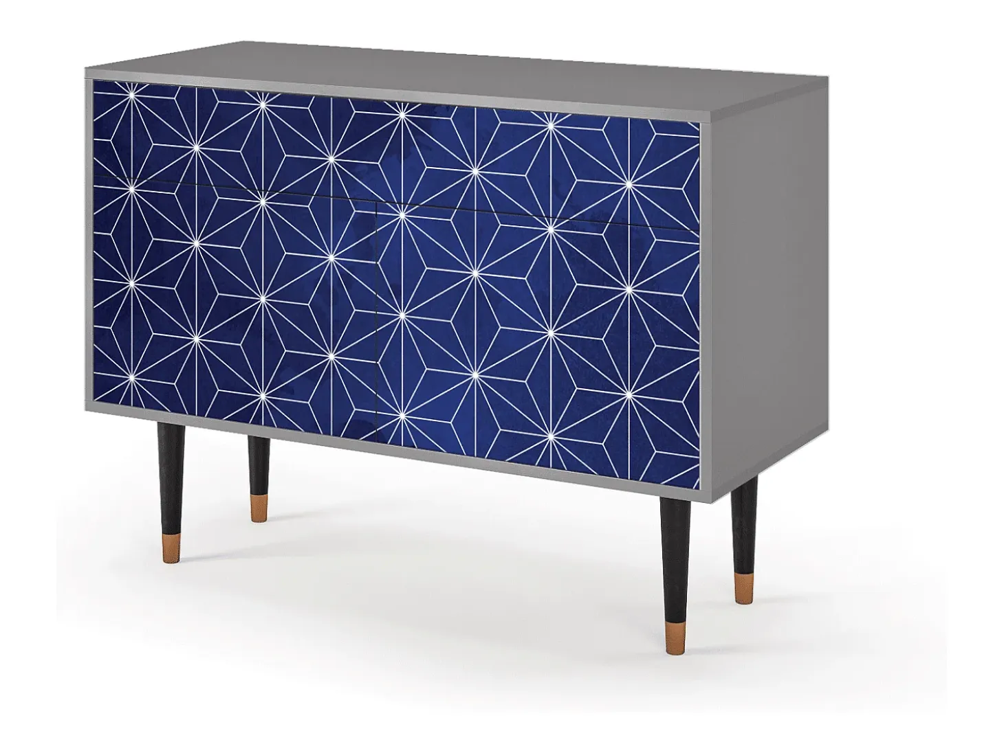 Aparador - 115x85x48 cm - BS4 - Milky Way, Gris