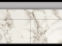 Aparador - 115x85x48 cm - BS4 - Milk Marble, Gris