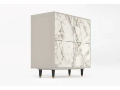 Aparador - 94x96x48 cm - BS3 - Milk Marble, Arena