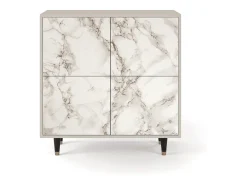 Aparador - 94x96x48 cm - BS3 - Milk Marble, Arena
