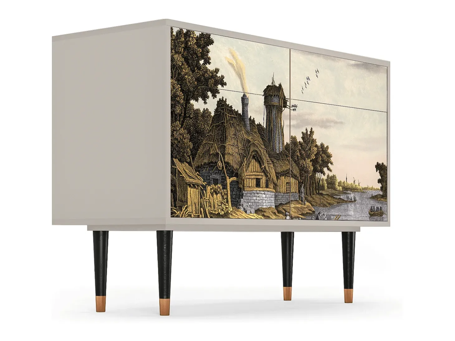 Aparador - 115x85x48 cm - BS4 - Mill along a River, Arena