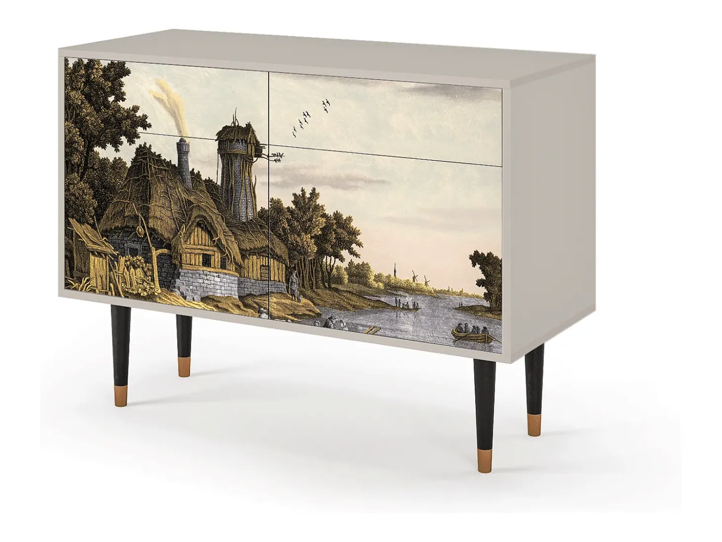 Aparador - 115x85x48 cm - BS4 - Mill along a River, Arena