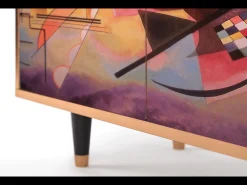 Aparador - 94x96x48 cm - BS3 - Modern Art, Nogal