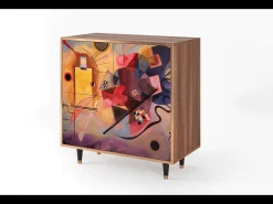 Aparador - 94x96x48 cm - BS3 - Modern Art, Nogal