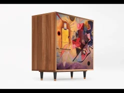 Aparador - 94x96x48 cm - BS3 - Modern Art, Nogal