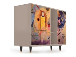 Aparador - 125x98x48 cm - BS2 - Modern Art, Latte