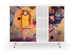 Aparador - 125x98x48 cm - BS2 - Modern Art, Blanco