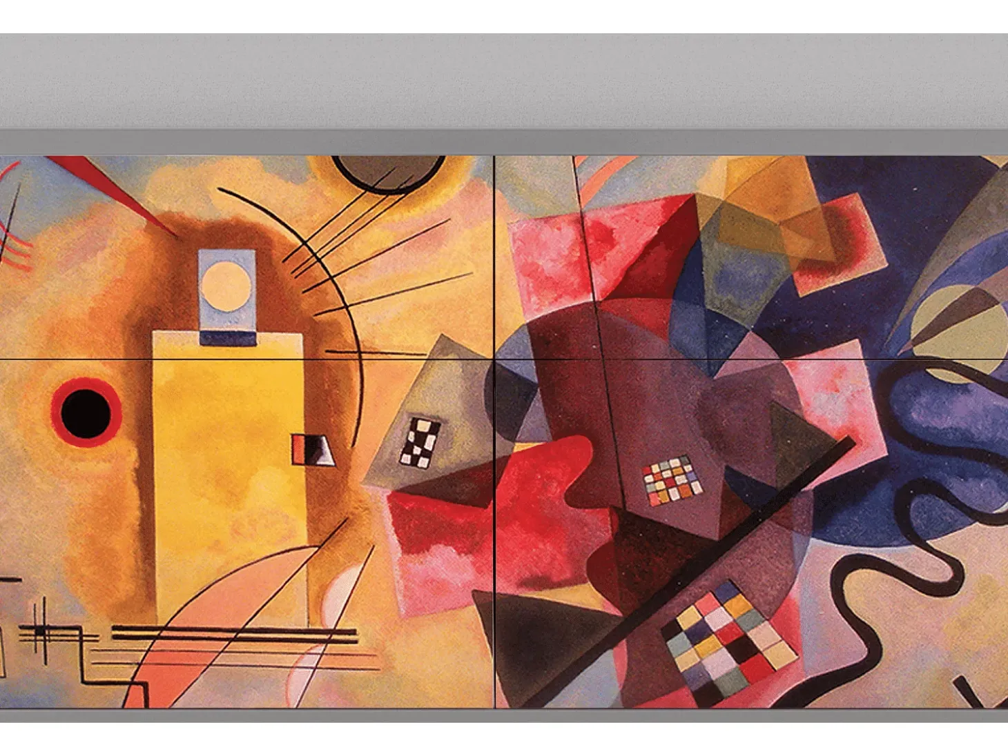 Aparador - 115x85x48 cm - BS4 - Modern Art, Gris