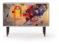 Aparador - 115x85x48 cm - BS4 - Modern Art, Gris