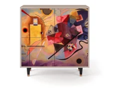 Aparador - 94x96x48 cm - BS3 - Modern Art, Latte