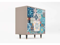 Aparador - 94x96x48 cm - BS3 - Moroccan Market, Latte