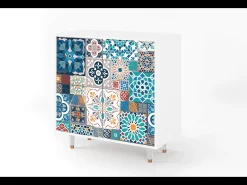 Aparador - 94x96x48 cm - BS3 - Moroccan Market, Blanco