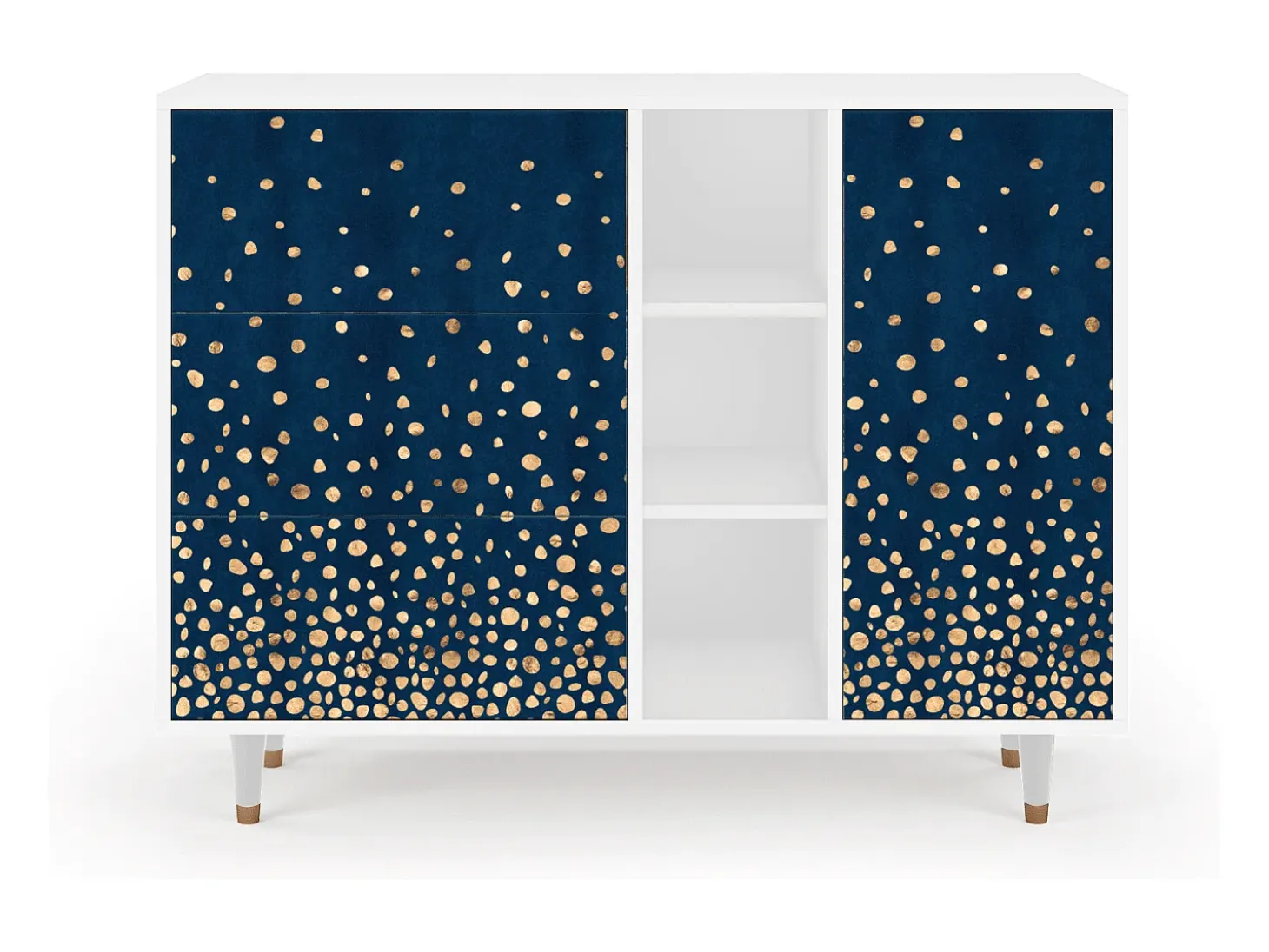 Aparador - 125x98x48 cm - BS2 - Night Skies, Blanco