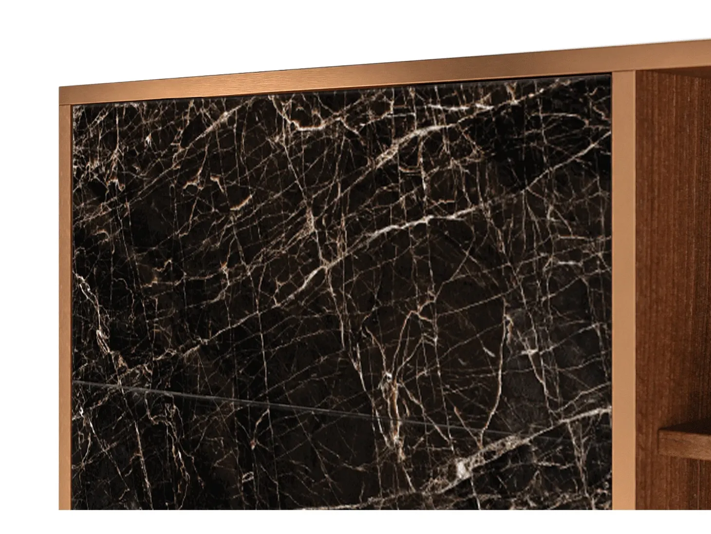 Aparador - 125x98x48 cm - BS2 - Night Abyss, Nogal