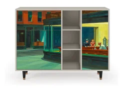 Aparador - 125x98x48 cm - BS2 - Nighthawks by Hopper, Arena
