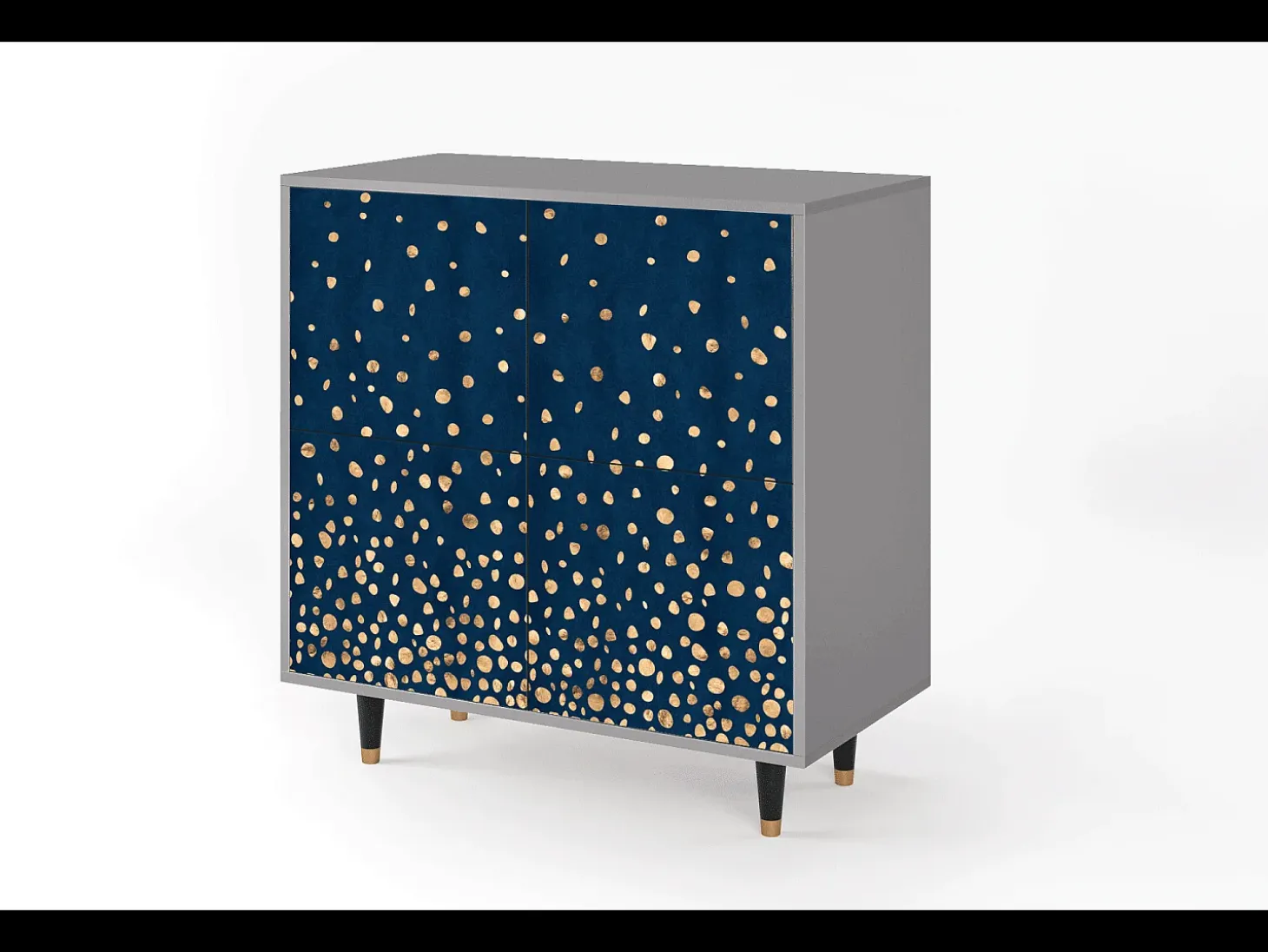 Aparador - 94x96x48 cm - BS3 - Night Skies, Gris
