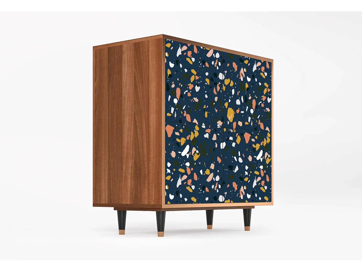 Aparador - 94x96x48 cm - BS3 - Night Sky Langhterns, Nogal