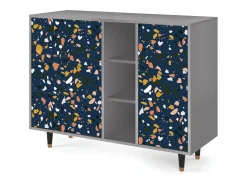 Aparador - 125x98x48 cm - BS2 - Night Sky Langhterns, Gris