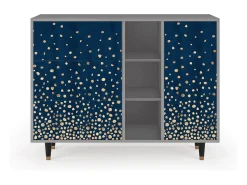 Aparador - 125x98x48 cm - BS2 - Night Skies, Gris