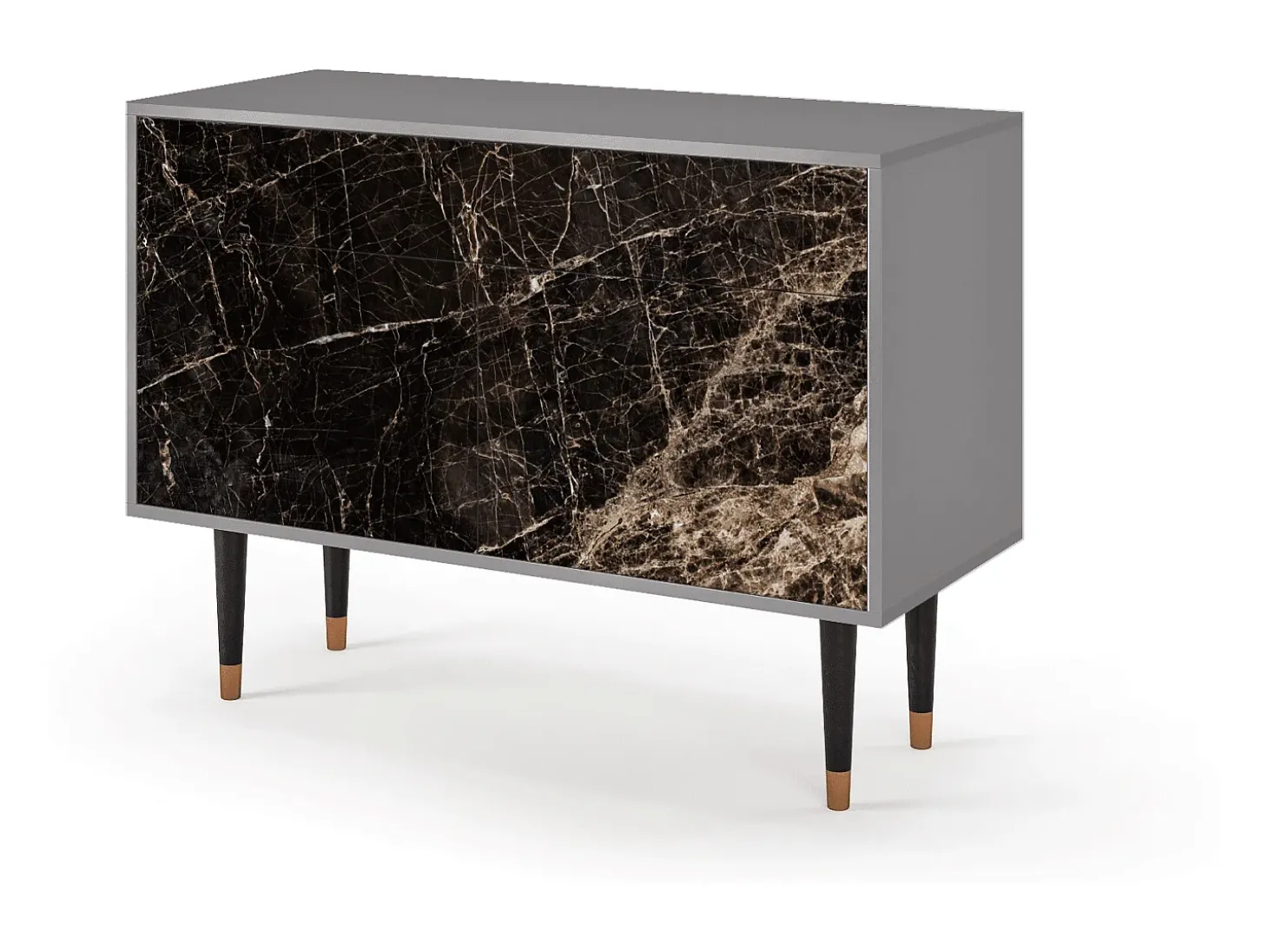 Aparador - 115x85x48 cm - BS4 - Night Abyss, Gris