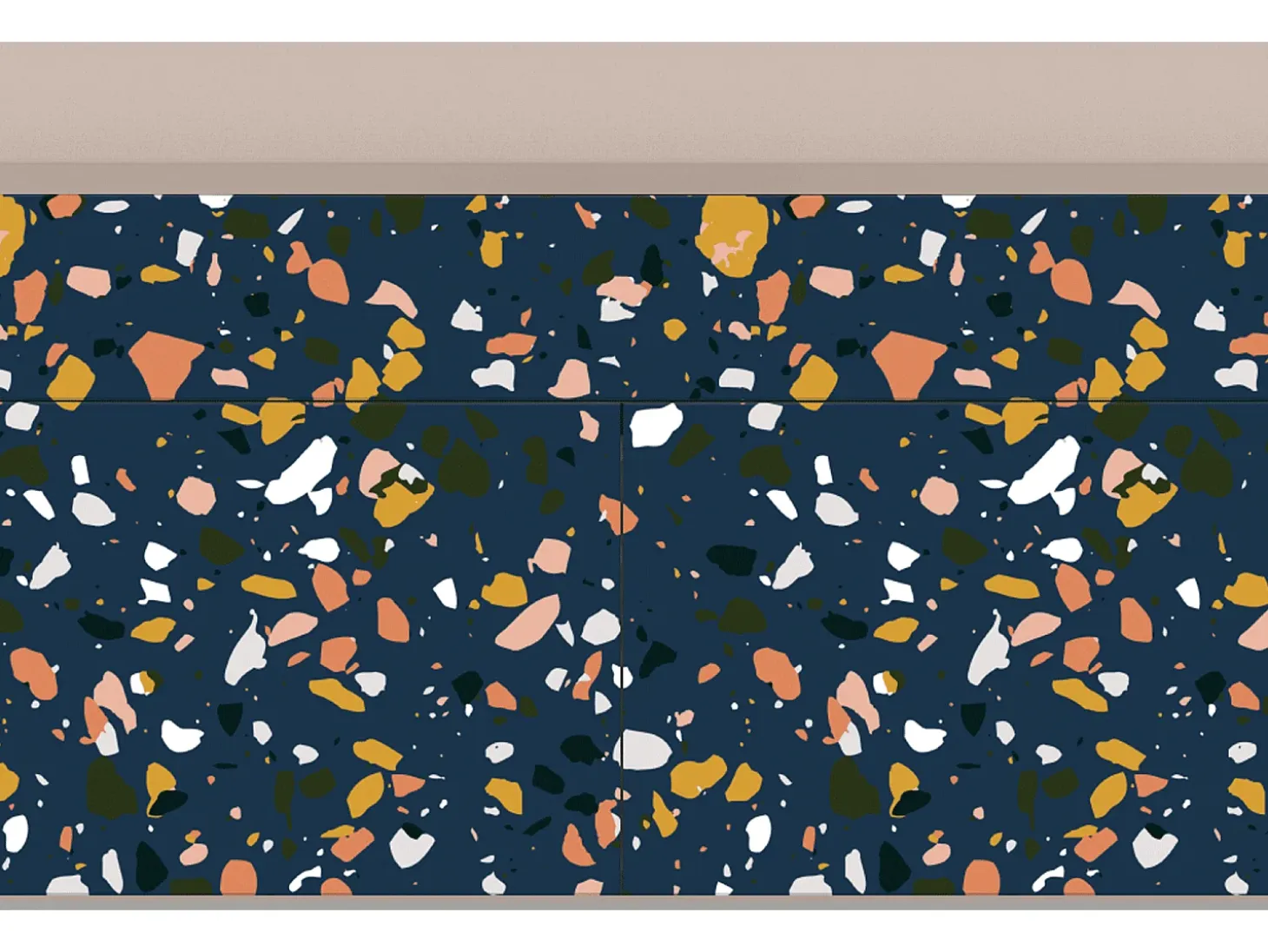 Aparador - 115x85x48 cm - BS4 - Night Sky Langhterns, Latte