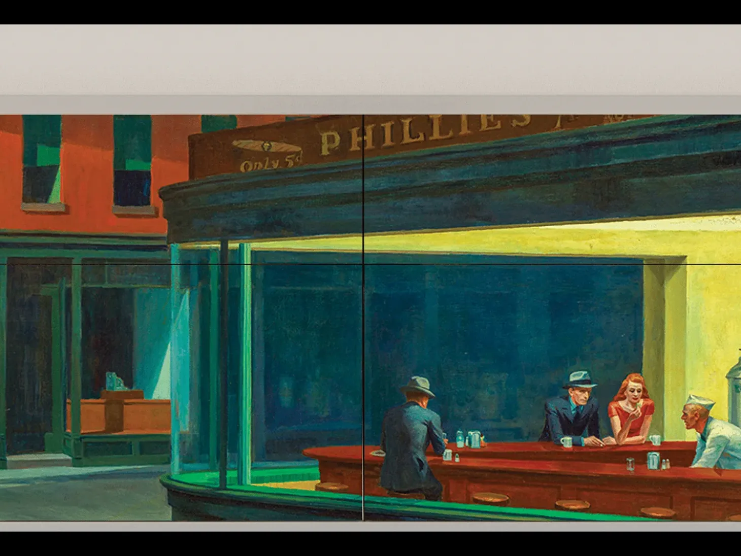 Aparador - 115x85x48 cm - BS4 - Nighthawks by Hopper, Arena