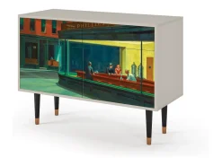 Aparador - 115x85x48 cm - BS4 - Nighthawks by Hopper, Arena
