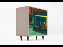 Aparador - 94x96x48 cm - BS3 - Nighthawks by Hopper, Latte