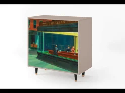 Aparador - 94x96x48 cm - BS3 - Nighthawks by Hopper, Latte